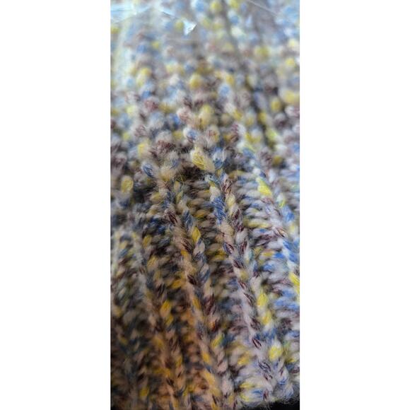 Stitches + Stripes women's chunky knit multicolor sweater SZ XL Cozy Super soft - Picture 2 of 10